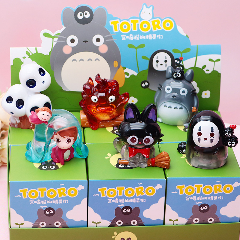 2024-A035 미야자키 하야오의 요정 야간 조명 블라인드 박스 [6개 팩]