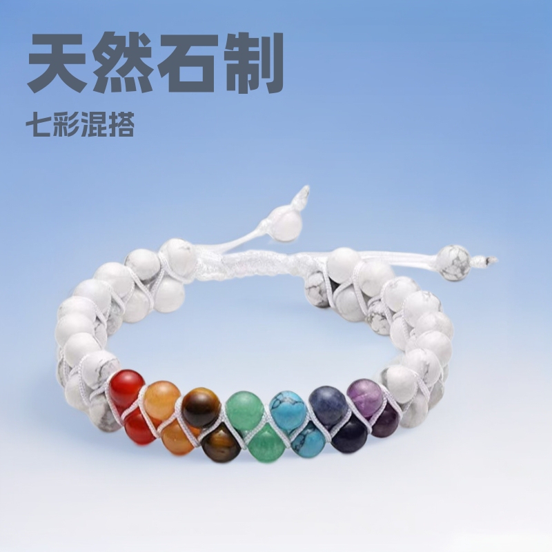 Amazon 8mm Natural Stone Bracelet Lava Volcanic Stone Amethyst Handmade Beaded Woven Lava Stone Bracelet