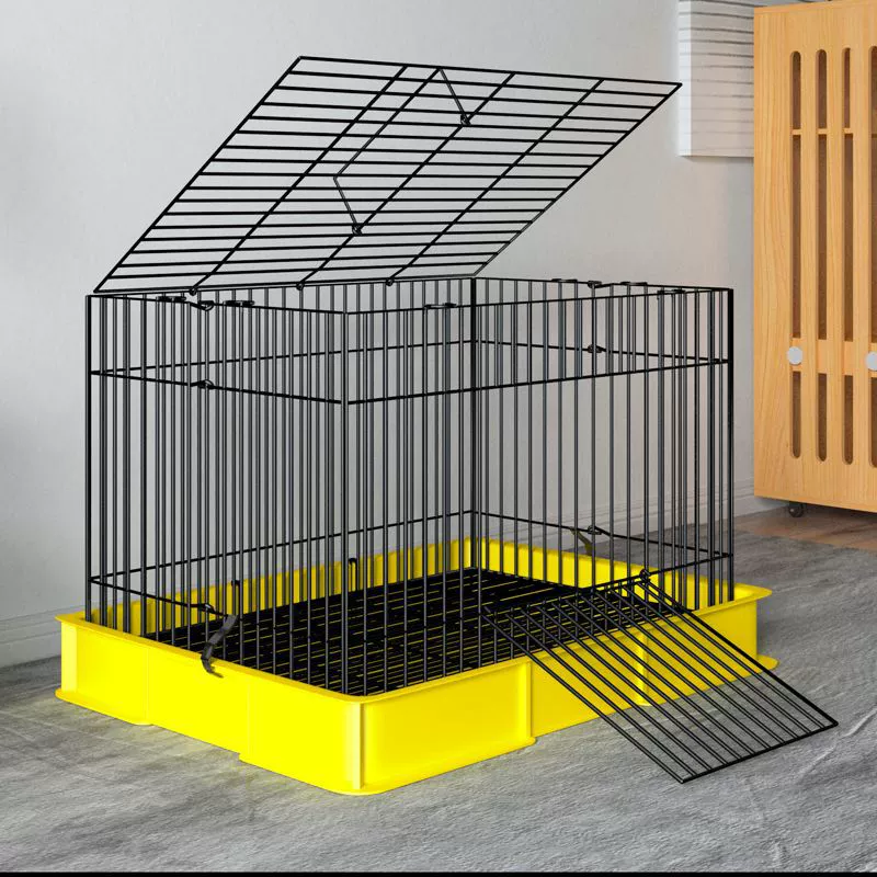 Клетка клетка для кроликов анти-спрей клетка для мочи домашнее животное ГЛУБОКАЯ ТАРЕЛКА плотная клетка для кроликов клетка для свиней кролик Бытовая большая клетка для защиты от брызг оптом