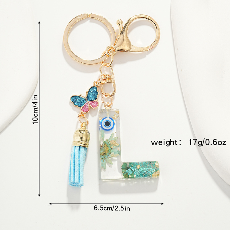 Women's Gender Commute Style Commute Letter Metal Women's Bag Pendant Keychain