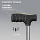 Anti-Fall Thickened Crutches, Foldable Portable Crutches, Lightweight Triangular Stools, Sit-On Telescopic Trekking Poles
