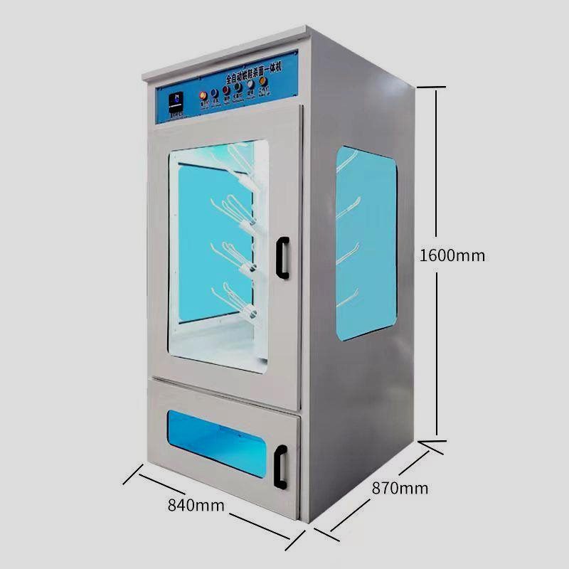 Máquina lavadora de zapatos comercial multifuncional, automática/semiautomática con secadora, para tintorerías image 5