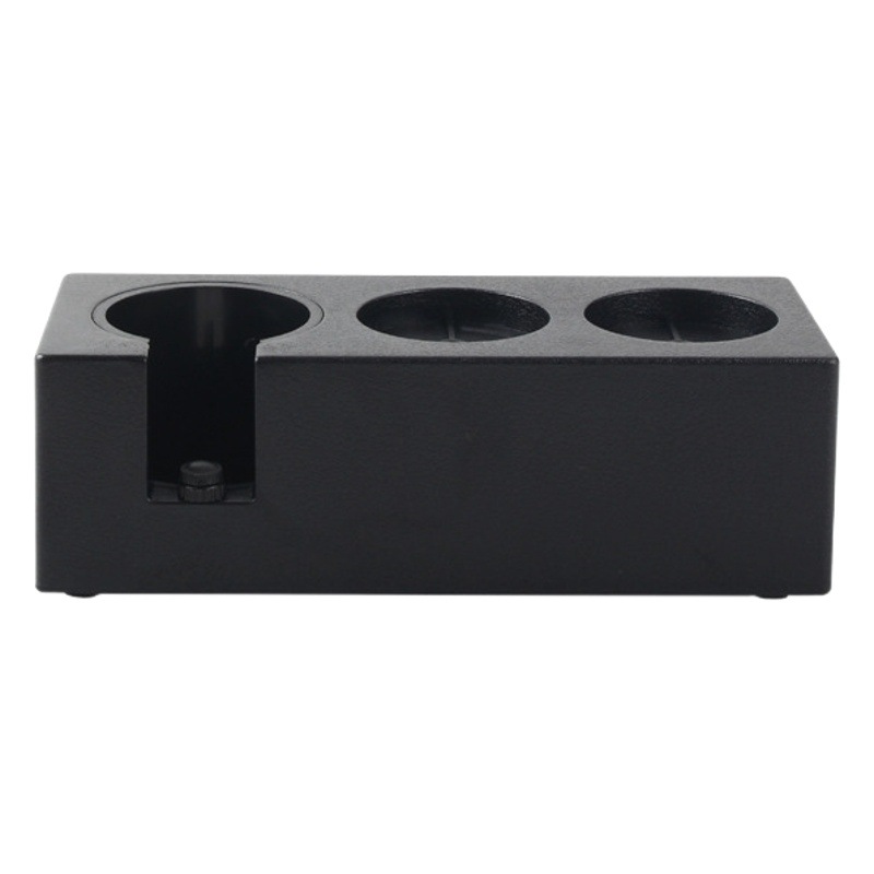 Café ABS polvo prensa titular mango soporte de tela polvo prensa polvo almacenamiento asiento 51/53/58mm polvo martillo traje