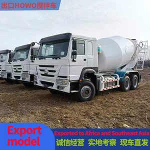 White export version of the National II vehicle chassis can be used for dump trucks and mixer trucks, 360 horsepower, HW76 new front face cab