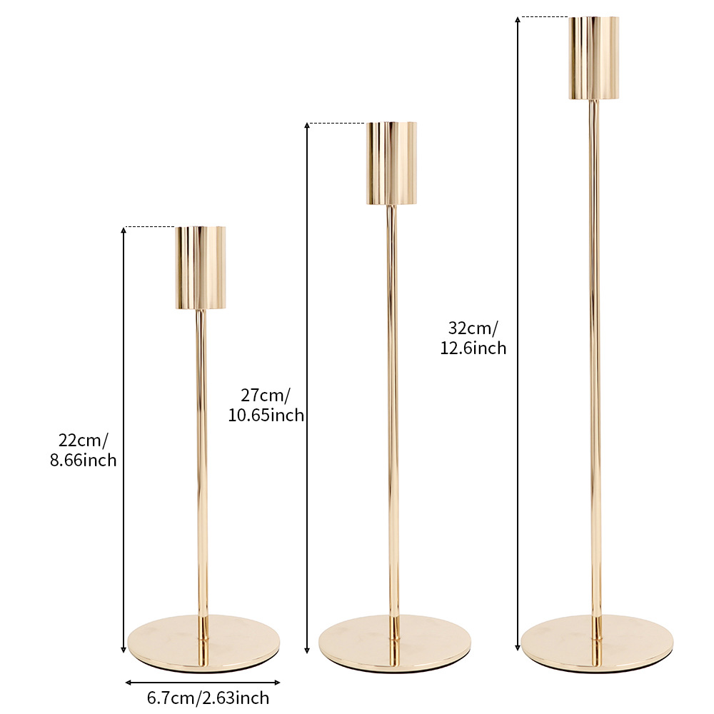 Ventas calientes candelabros de estilo nórdico candelabros de metal forjado candelabros de estilo europeo candelabros de Navidad candelabros rusos ventas calientes