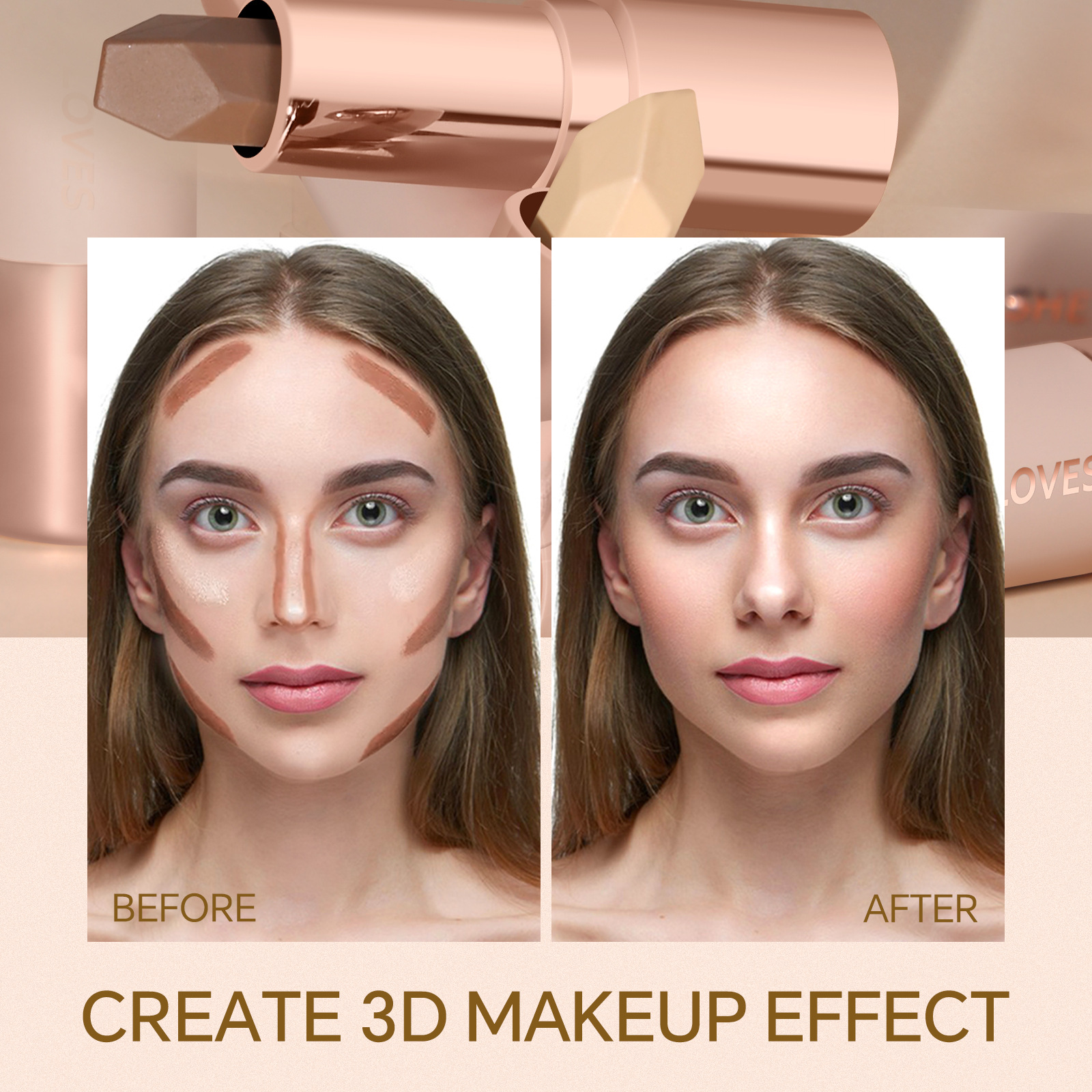 Double-headed Contour Stick Highlight Brightening O1CN016lF2QU2FME28aGpZS !!2582988865 0 Cib