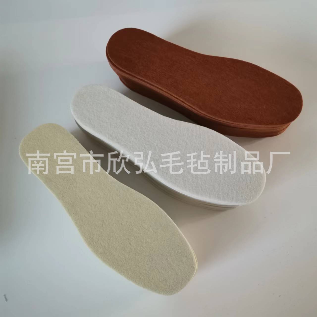 驼绒鞋垫保暖御寒跑江湖摆地摊可选码防臭加厚7毫米纯羊毛毡鞋垫