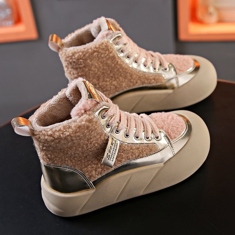 Comfortable Women's Ankle Boots Retro Soft Sole Winter Shoes_voghion.com
