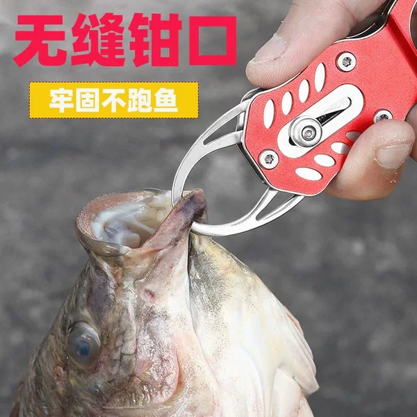 Stainless Steel Mini Fish Gripper New Multifunctional Fish Gripping Pliers Portable Fishing Supplies Fish Removal Tool Pliers Lure Pliers