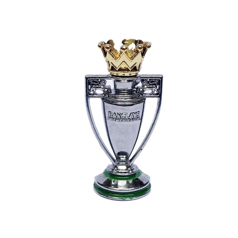 Trofeo de la Liga de Super Campeones en inglés mundial, llavero de trofeo de Metal de baloncesto, colgante, adorno conmemorativo para fanáticos del fútbol