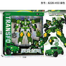 高品质变形金刚霸变金刚手动变形机器人男孩益智玩具实体店批发