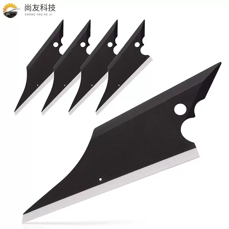 尚友黑色飞鱼刮板汽车改色膜贴膜清洁保护膜橡胶车衣刮板工具现货