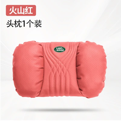 Headrest Headrest Range Rover Sport Discovery - volcanic-red-land-rover-punched-headrest