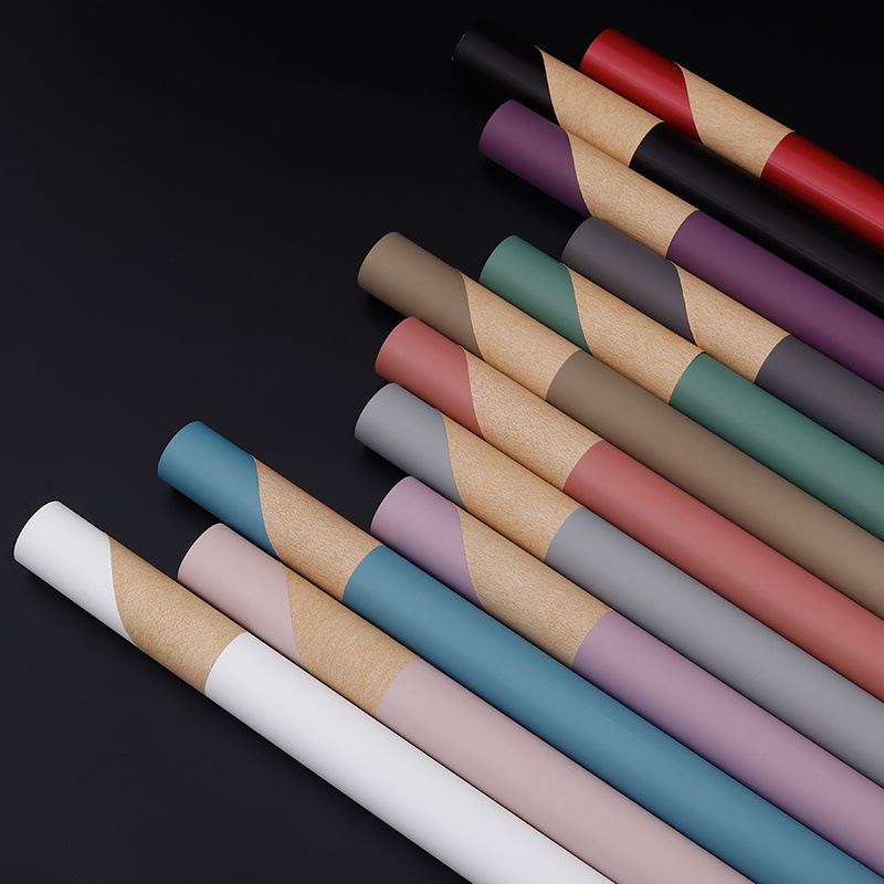 Flower Party Factory Nuevo periódico en inglés Papel de embalaje de flores Sentido de alta calidad Florería impermeable Papel de embalaje de flores Papel de embalaje de ramo