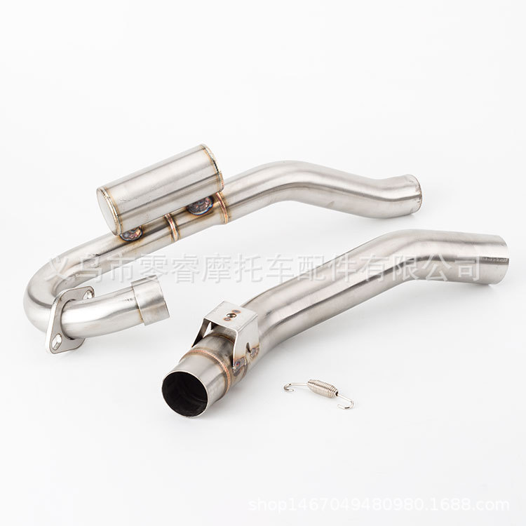 CRF150 CRF230 CRF250 motorcycle modified exhaust pipe front section off-road modified exhaust