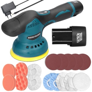 12V car polishing machine 6 speed adjustable polishing machine is suitable for cleaning metal waxed wood sanding rust