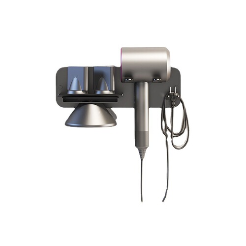 Hair dryer storage rack without punching bathroom Dyson hair dryer bracket bathroom wall-mounted hair dryer storage rack