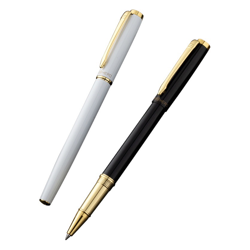 Hero A12 Signature Ballpoint Pen with Metal Barrel, Single Piece, Black 0.5mm, Office Business Ballpoint Pen, Wholesale, Engraving Available
