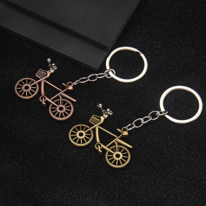 Cross-Border Personalized Creative Mini Bicycle Keychain Pendant, Niche Metal Keychain Wholesale Cross-Border Personalized Creative Mini Bicycle Keychain Pendant, Niche Metal Keychain Wholesale
