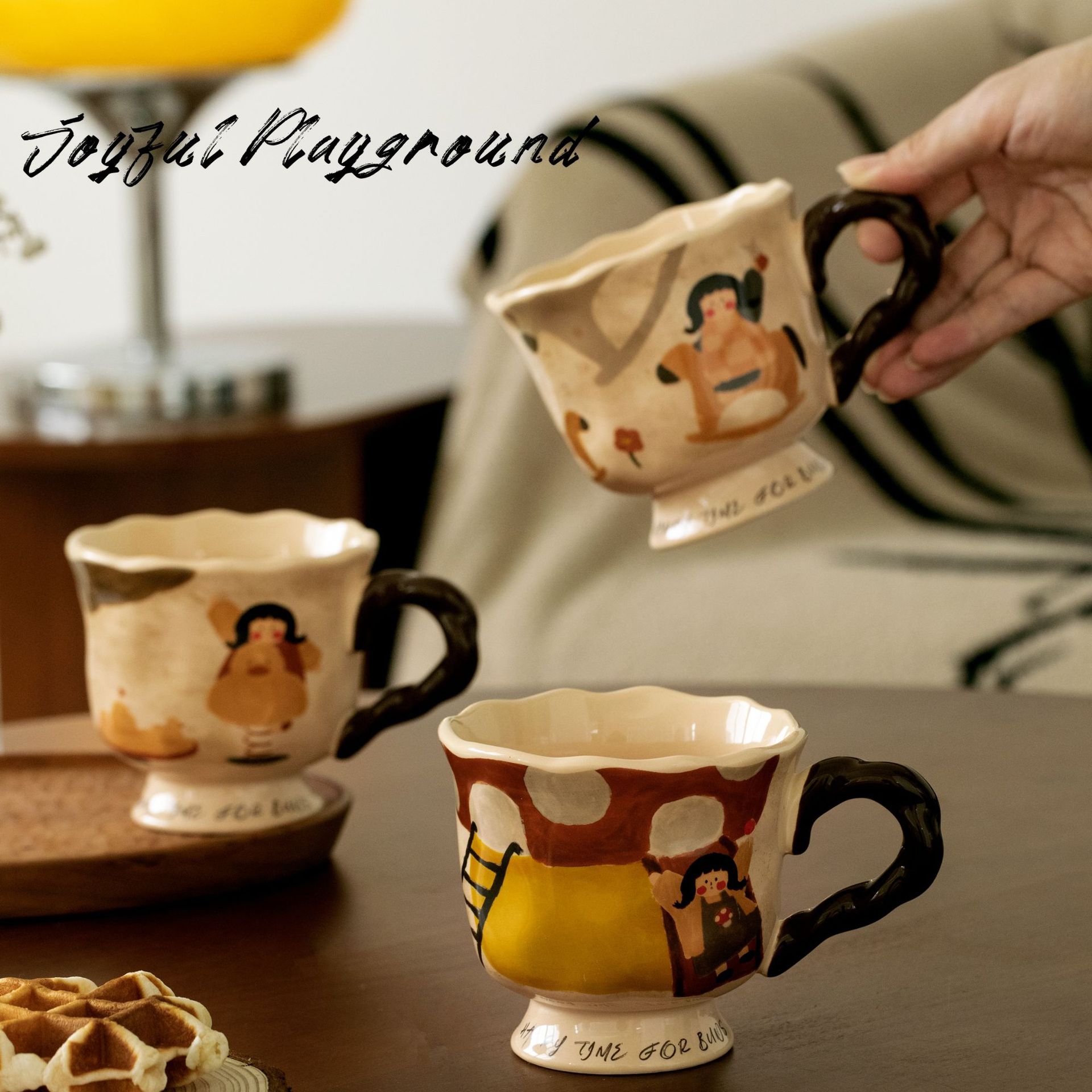 Taza de cerámica Taza de agua Taza de desayuno casero Taza de café de oficina