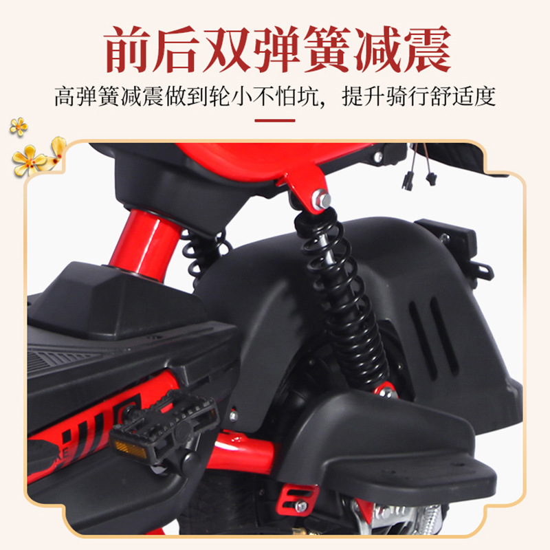 El nuevo fabricante de vehículos eléctricos Dongfeng No. 1 vende al por mayor bicicletas eléctricas para adultos con un solo botón para arrancar vehículos eléctricos de larga duración