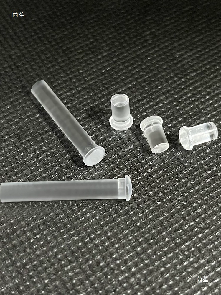 4mm round head LED light guide column thumbtack type transparent brightening PC light guide rod light emitting diode indicator light transmitting column