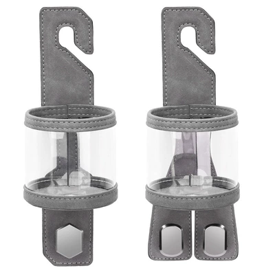 Car cup holder/beverage holder: back headrest water cup