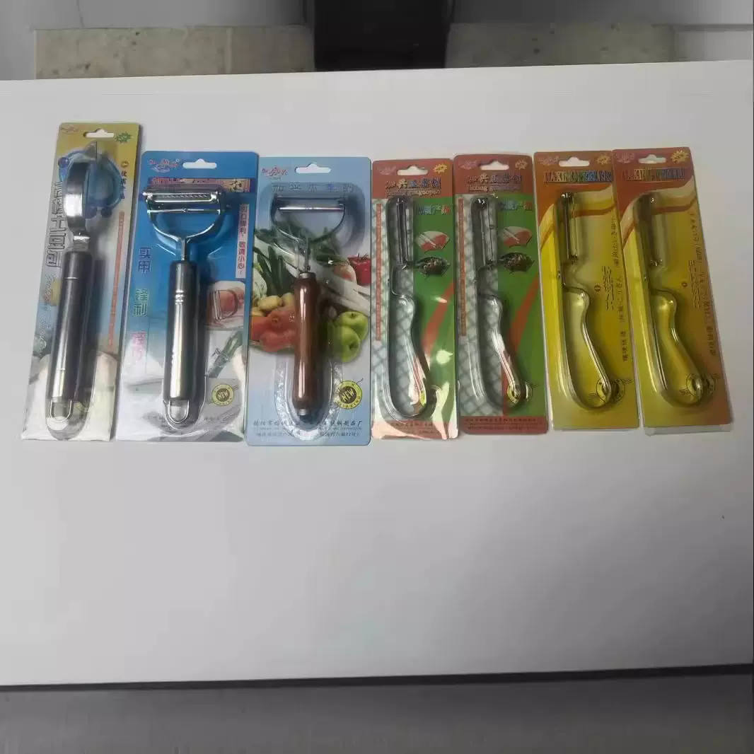 加兴削皮器瓜果刨削皮刀不锈钢瓜果刨刀牙刷形瓜果刨厨房削皮神器