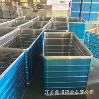 铝合金周转车 车间物流物料车 静音轮承重强 江苏鑫邦铝业定制
