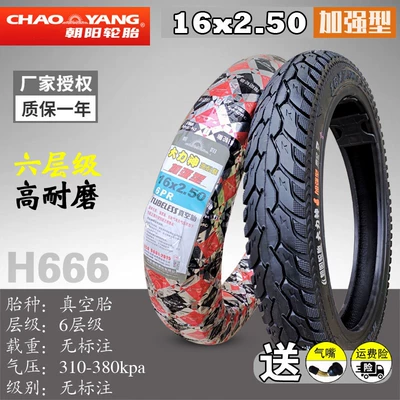 Non-industrial tires | Chaoyang Electric Vehicle Tire 300-10 - 16x250-chaoyang-six-layer-reinforced-tire-h666