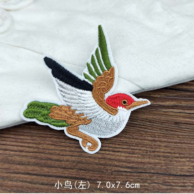 Bordado de la computadora logo bordado animal ropa parche tela decoración reparación planchado calcomanías accesorios de ropa