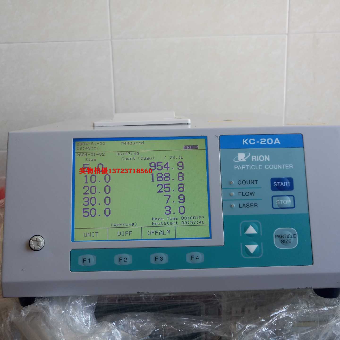 租售收RION理音KS-41A KS-41B液体颗粒传感器