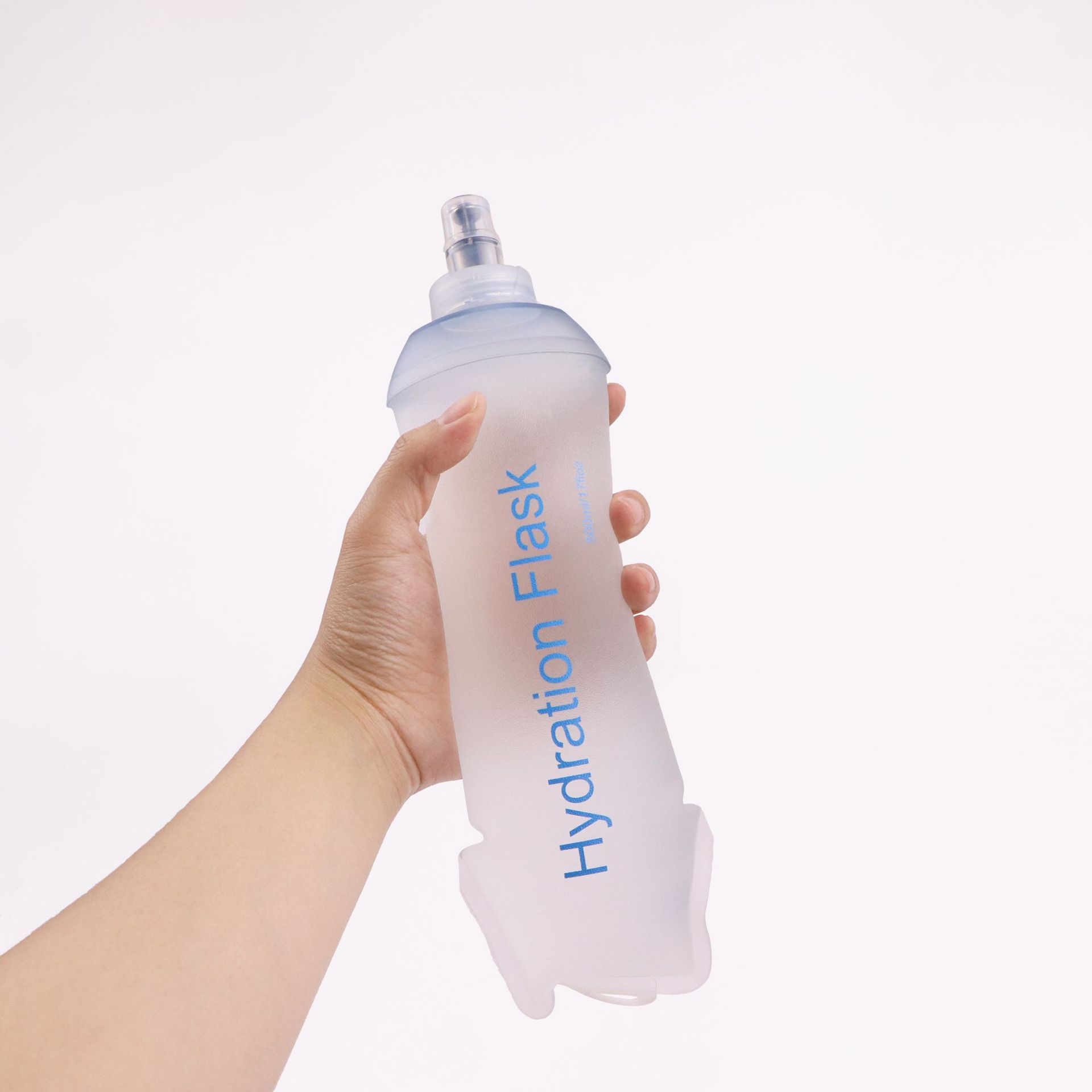 Running Marathon Sports Water Bottle Unisex Outdoor Hydration Hand-held Collapsible Waist Pack Water Bottle Portable Water Bottle