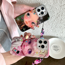 少女ins可爱芭比娃娃适用iPhone15/16ProMax苹果14手机壳13高颜值