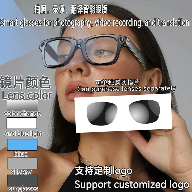 Умная CCTV-камера, очки, Bluetooth, 200Вт