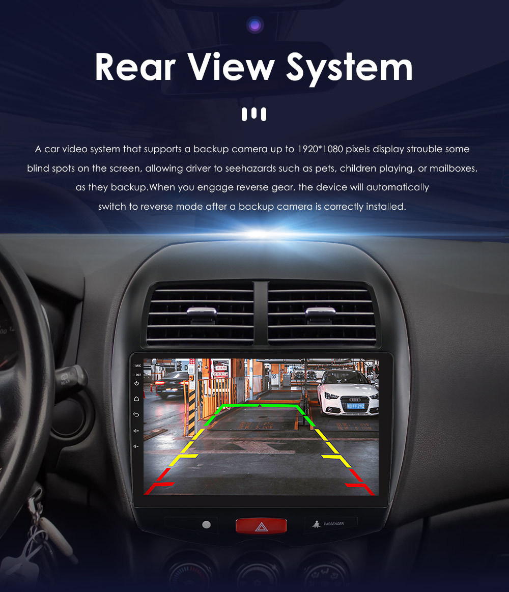 10inch Suitable for Mitsubishi Jinxuan Android Large Screen Car Mp5 Player Gps Navigation Reversing Image All-In-One Machine