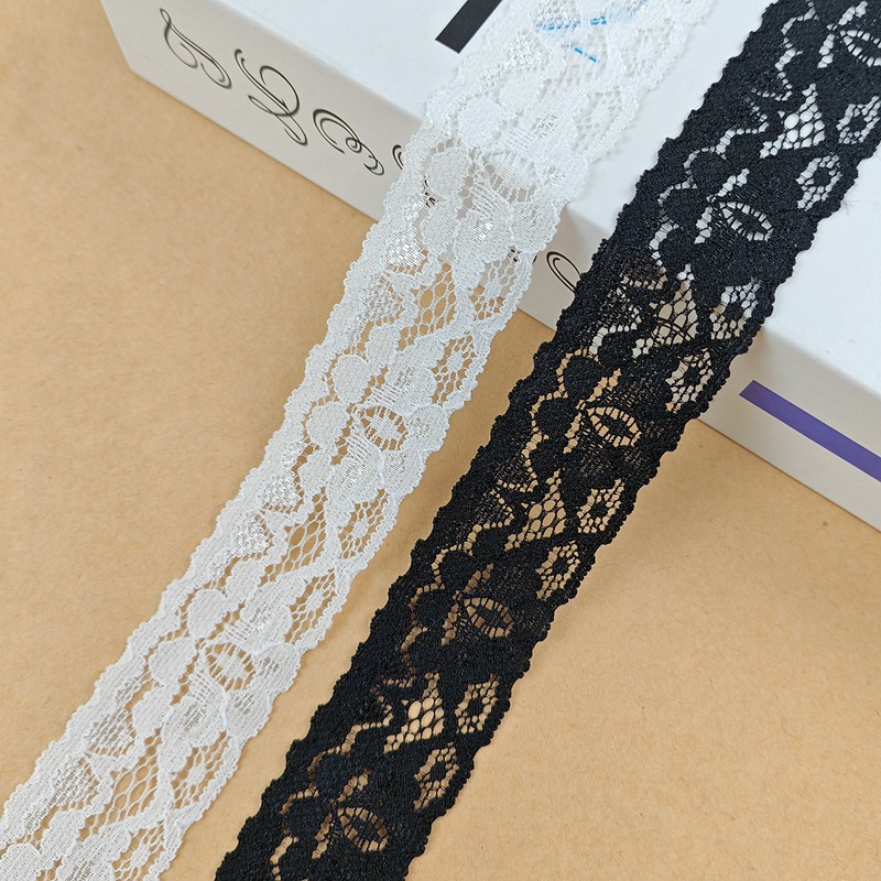 Elastic small floral lace nylon edge Loli home textile lingerie edge auxiliary lace edge