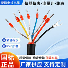流量计专用线束SKRYVPVP电磁流量计一体线电线电缆多芯彩色电缆