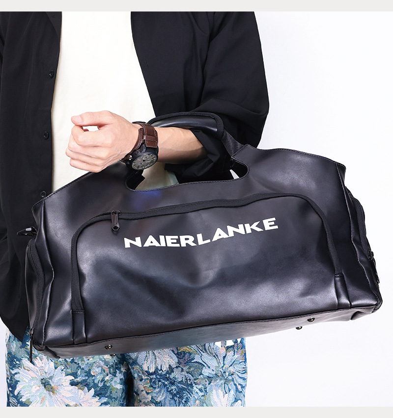 Sac de voyage grande capacité avec compartiment chaussures_voghion.com