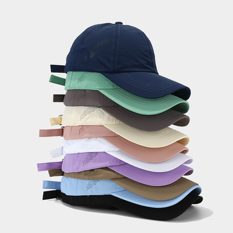 Sombrero de béisbol impermeable simple coreano de alta calidad simple japonés de color sólido sombrero de lengua de pato mujer cara pequeña