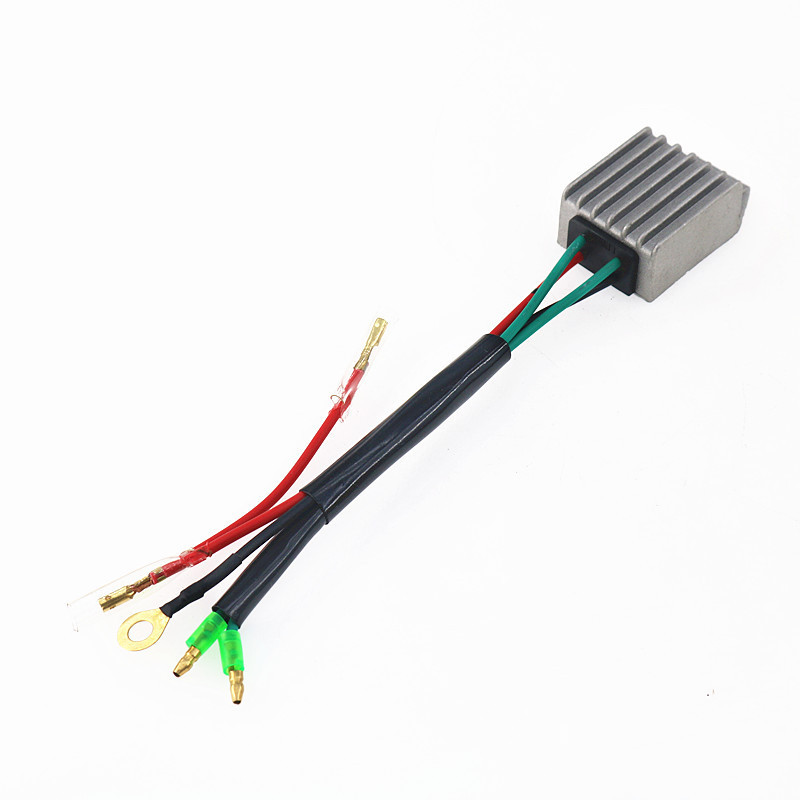 Marine Voltage Rectifier Regulator Fit for Yamaha 15Hp 2 Stroke Engine