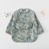[Double row upper pocket] Green Kangaroo Bear