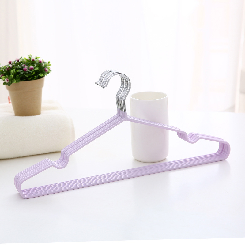 Percha Antideslizante con Ranura para Secado de Ropa