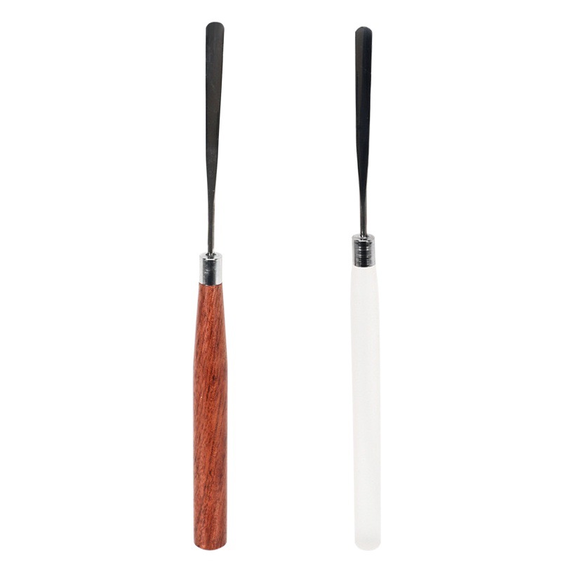 Palillo de pegamento de madera de uñas nuevo esmalte de uñas japonés pegamento color mezcla palo arte de uñas agitación palo fototerapia pegamento herramienta de ajuste