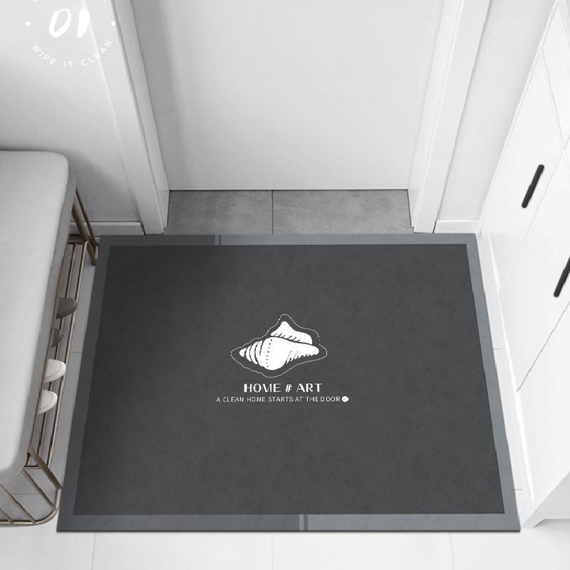 Alfombra de puerta PVC alfombra de la puerta estera de la puerta del hogar antideslizante alfombra de corte