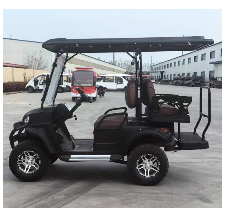4-Seat Golf Cart, Foreign Trade Export, Park Scenic Spot Sightseeing Car, House Viewing Reception Car, Electric Tourist Sightseeing Car