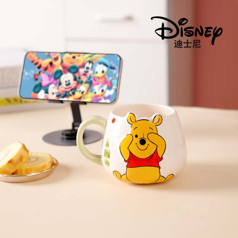 Nuevo Mary Cat Big Belly Taza Taza de café Taza de leche Taza de agua creativa Regalo de cumpleaños Caja de colores