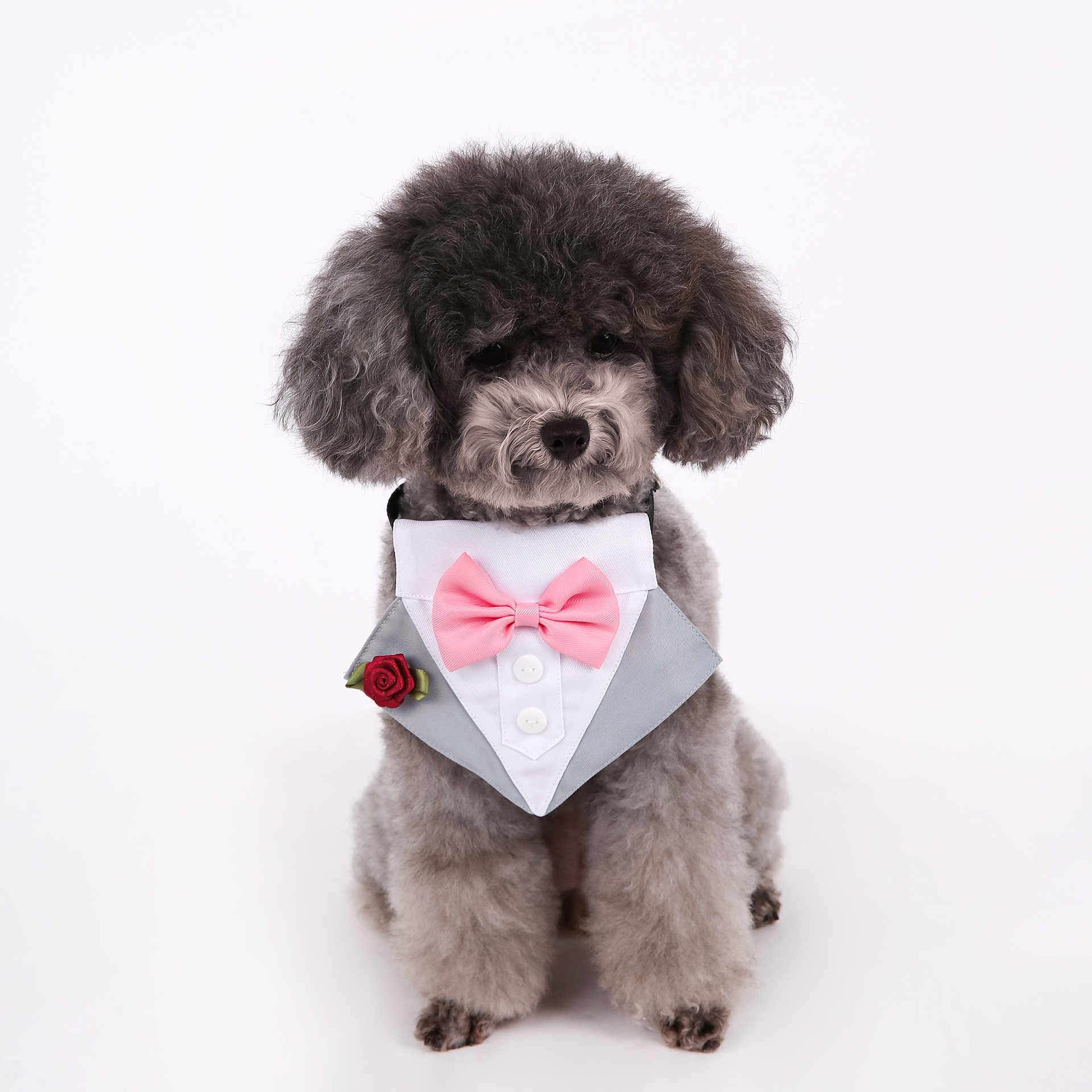 Navidad Año Nuevo transfronterizo nuevo estilo británico trajes de boda toallas de boda toallas de triángulo bufandas para mascotas