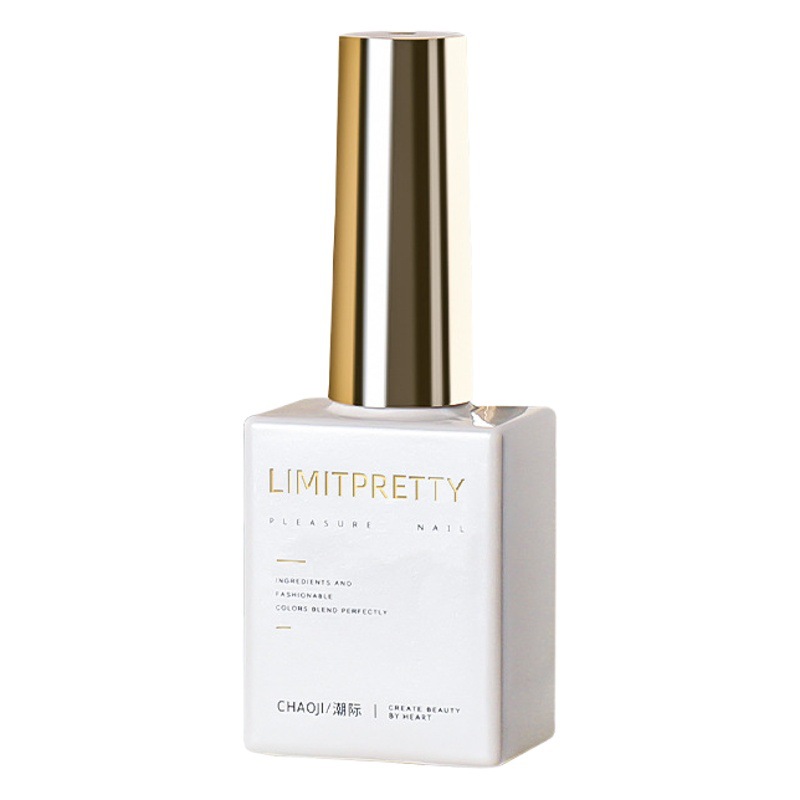 Huevo de esmalte de uñas blanco pegamento 2023 nueva leche yogur blanco beige popular primavera y verano traje de pegamento serie Milky White