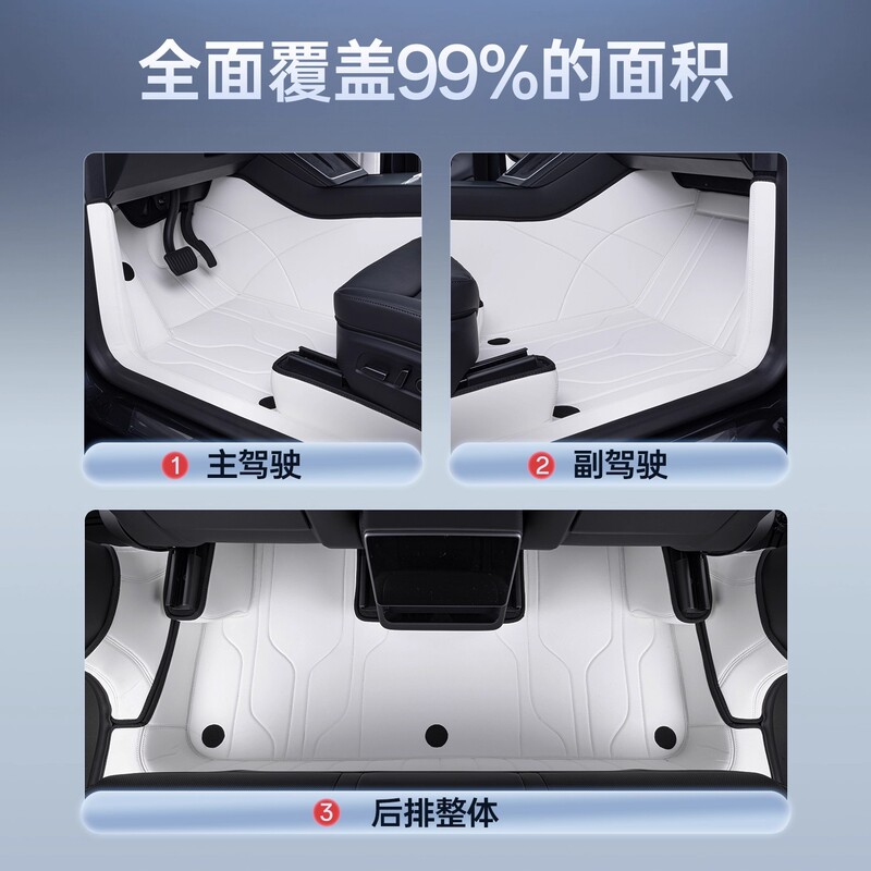 适用于特斯拉脚垫焕新model3y L全包围专用版地垫ModelyL汽车配件|undefined